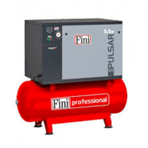 Compresor Fini insonorizado sobre depósito PULSAR EVO BK119-500-7,5 CV